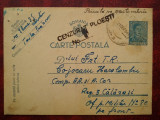 1941-C.P. circ.CENZURAT Ploiesti 1-pe front, Necirculata, Printata