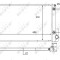 NRF 59115 Radiator, racire motor