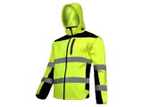 Bluză Softshell LAHTI PRO L4091901 S cu m&acirc;neci detașabile și hotă