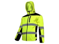 Bluză Softshell Galbenă XXL LAHTI PRO 320g/m&sup2; L4091905