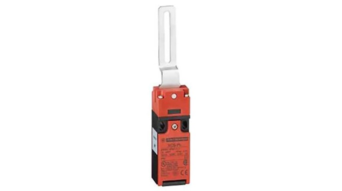 &Icirc;ntrerupător de siguranţă TELEMECANIQUE SENSORS XCSPL NC NO IP67 cu balamale