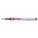 Stilou V-Pen Erasable Pilot varf mediu, roz