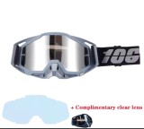 Ochelari Atv/Cross/Enduro/Downhill/Ski,+lentila clara cadou+ saculet produse nou, 100%