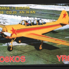 ROMANIA - AVIATIE. YO8KOS RADIO CLUB AEROSTAR, FDCRO8