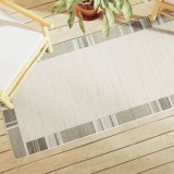 vidaXL Covor interior/exterior, multicolor, 80x300 cm, anti-alunecare
