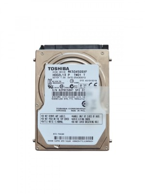 Hard Disk Drive, MacBook, Toshiba MK5065GSXF, 500gb, 5400rpm, 2.5&amp;quot; (original) foto