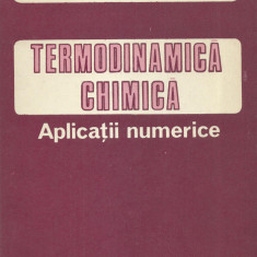 AS - ONU ANA - TERMODINIMA CHIMICA. APLICATII NUMERICE