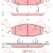 Set placute frana,frana disc JEEP CHEROKEE (XJ) (1983 - 2001) TRW GDB4120