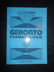 DUMITRU DOBRESCU - GERONTOFARMACOLOGIE foto