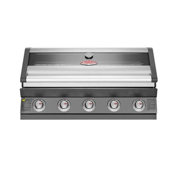 Gratar &icirc;ncorporabil pe gaz 5 arzatoare - butelie/retea Discovery 1600E, BeefEater Essential GrillCooking