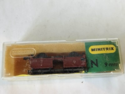 bnk jc Mini Trix N Gauge DB 869014 Red Car Transporter foto