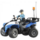 Masinuta - ATV de Politie cu figurina | Bruder