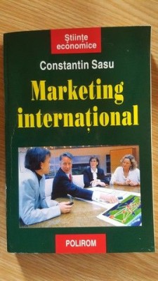 Marketing international- Constantin Sasu foto