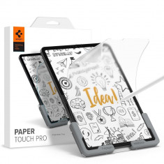 Folie de protectie Spigen Paper Touch Pro pentru Apple iPad Air 10.9 4/5/6/2020-2024/Pro 11 2/3/4/2020-2022 Mat Transparent