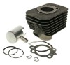 Kit Cilindru Piaggio Ciao Si Bravo Grillo Vespa 50cc, Set Motor Moped, Piston 38.5mm, Bolt 10mm, Racire Aer