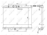 NRF 58226A Economy Class Radiator, racire motor