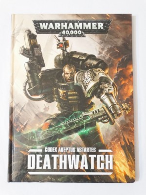 Warhammer 40k 40.000 Codex Adeptus Astartes Deathwatch - carte reguli foto
