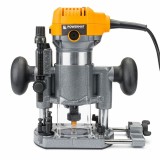Freza electrica 3 in 1 pentru lemn, oberfreza, 2000 W, 10000-30000 rpm, accesorii pentru frezare verticala, Powermat