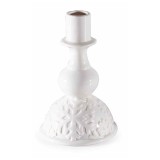 Sfesnic Craciun portelan alb 10.5x16.5 cm