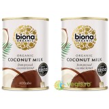 Pachet Bautura de Cocos Ecologic/Bio 400ml+400ml