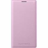 Husa Flip Wallet Originala Samsung Galaxy Note 3 + Cablu de date Cadou, Roz