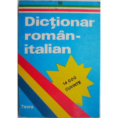 Dictionar roman-italian (14.000 cuvinte) &ndash; Alexandru Balaci
