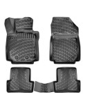 Set covorase auto din cauciuc tip tavita Renault Clio 3 2005-2012