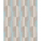 Tapet modern model geometric spalacit cu dungi albastru maro Charisma 10247-18