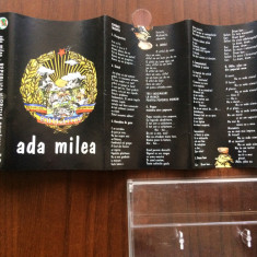 ada milea republica mioritica romania album 1999 caseta audio muzica folk rock