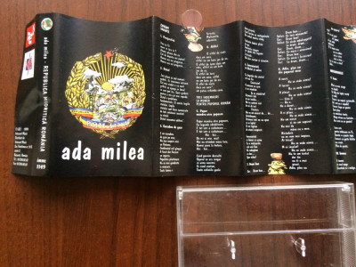 ada milea republica mioritica romania album 1999 caseta audio muzica folk rock foto
