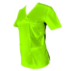 Halat Medical Pe Stil, Verde Lime, Model Classic - XS