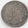 Moneda Argint Austria 10 Kreuzer 1870 Franz Joseph
