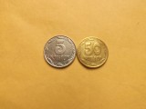Ucraina Set Doua monede : 5 si 50 Kopiok 1992