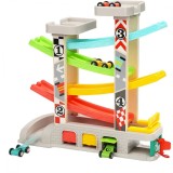 Rampa cu masinute de curse PlayLearn Toys, Topbright