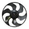 GMV ventilator radiator Renault Espace 4 (JK) 2002-2015, motor 1.9 dci, 2.0 dci, 2.2 dci, diesel, 2.0/2.0 T, benzina, cu AC, 380 W; 385 mm; 2 pini,