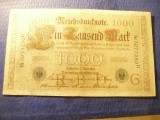 Bancnota 1000 marci Germania 1910 cal. Buna