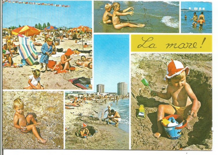 carte postala-LA MARE