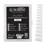 Cumpara ieftin Tipsuri Unghii Dizolvabile Ballerina Soak Off - Half Matte Full Nail, 240 buc