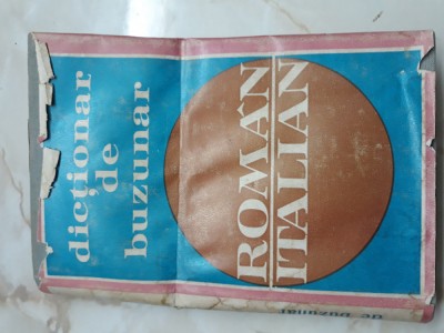Dictionar de buzunar roman - italian foto