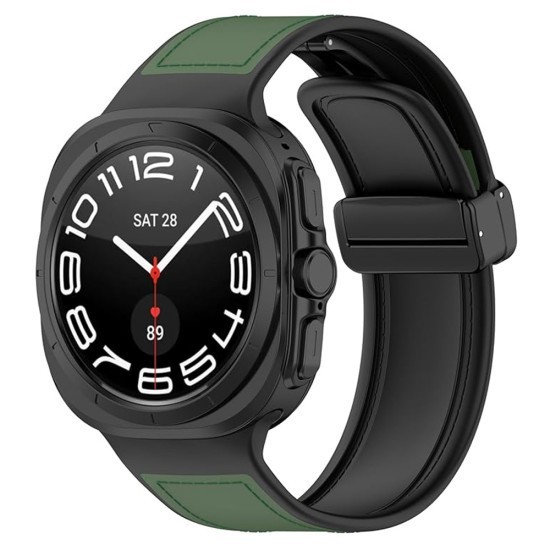 Curea pentru Samsung Galaxy Watch Ultra&nbsp;47mm - Techsuit Watchband (W056) - Green