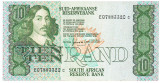 Africa de Sud 10 Rand 1982-85 P-120c Seria 07883320 Rara