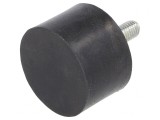 Picioruș Vibro-Absorbant 40mm 25mm Duritate 55 Shore