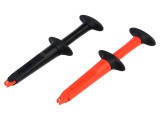 Clips de măsurare crocodil 10A 4mm 1000VAC negru roșu FLUKE AC220