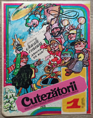 Revista Cutezatorii 4 ianuarie 1973, BD Fiul Muntilor ep. 13 foto