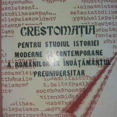 CRESTOMATIA PENTRU STUDIUL ISTORIEI MODERNE SI CONTEMPORANE... 1996