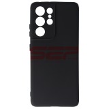 Husa Silicon Neagra Samsung Galaxy S21 Ultra - Calitate Superioara
