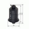 Filtru combustibil MITSUBISHI PAJERO II (V3_W, V2_W, V4_W) (1990 - 1999) BOSCH 0 450 905 914