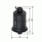 Filtru combustibil MITSUBISHI PAJERO II (V3_W, V2_W, V4_W) (1990 - 1999) BOSCH 0 450 905 914
