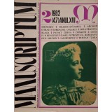 Al. Oprea - Manuscriptum 2/1982, (47) anul XIII (Editia: 1982)