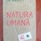 D. W. Winnicott, Natura umană